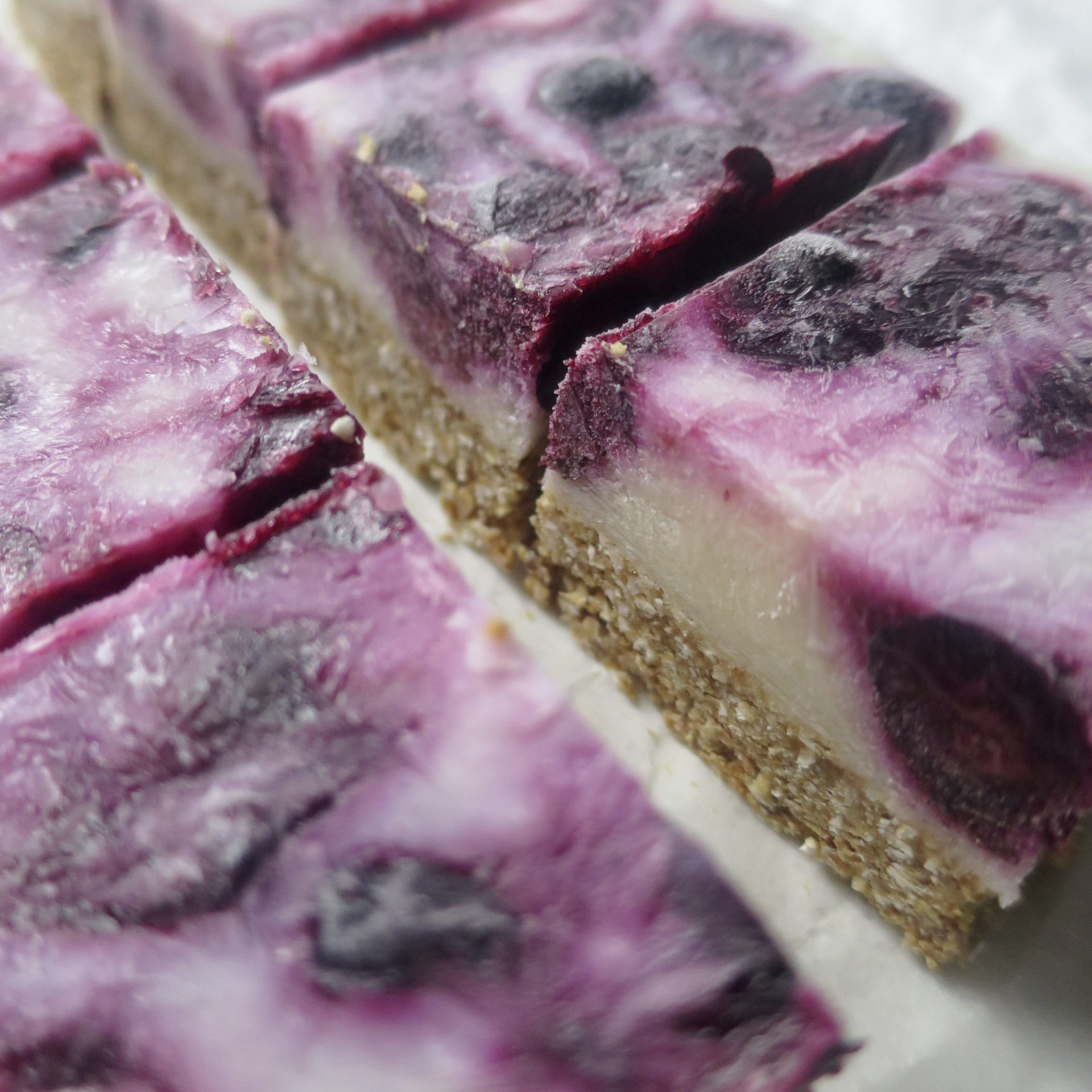 Blueberry Yogurt Bars