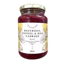 BEETROOT, FENNEL, RED CABBAGE KRAUT 375ML