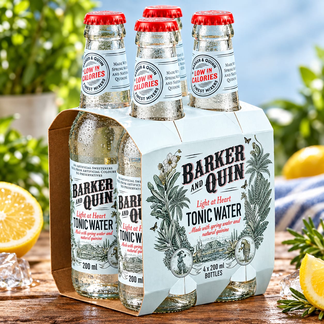 LIGHT TONIC 4PACK – Barker and Quin